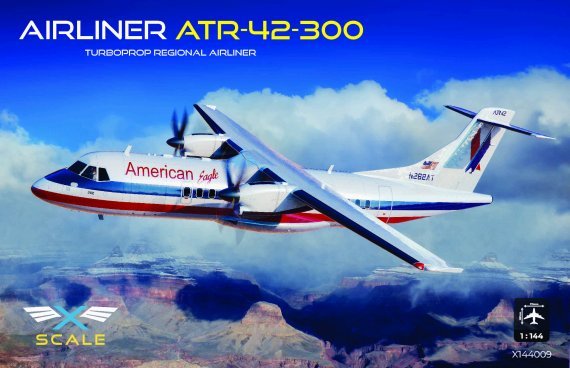 X-Scale Modellbausatz ATR-42-300 1/144