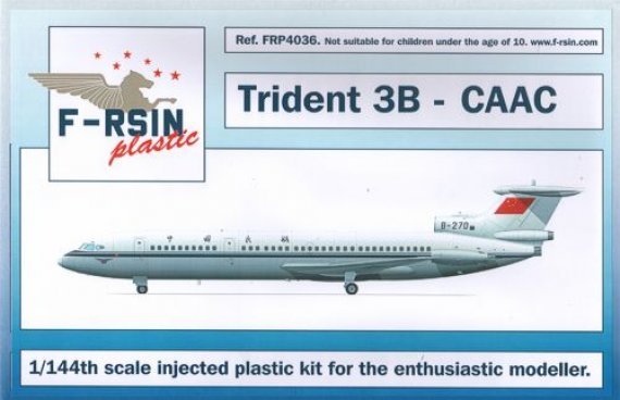 1/144 Trident 3B  CAAC  laser-printed decals