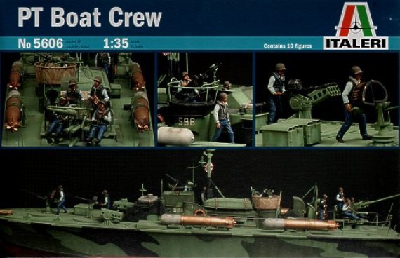 1/35 Elco 80' Torpedo Boat PT Boat Crew