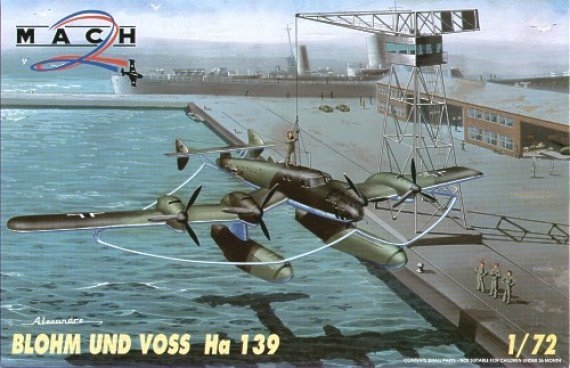 Mach 2 Blohm und Voss HA-139 Hydravion 1/72