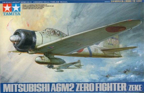 1/48 A6M2 TYPE 21 ZERO FIGHTER