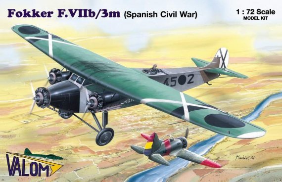 1/72 Fokker F.VIIb/3m (Spanish Civil war)