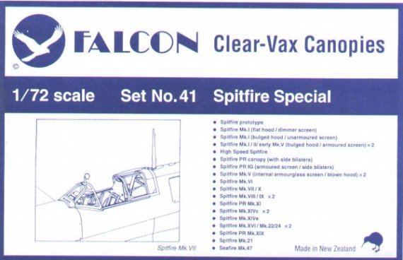 Falcon 1/72 Supermarine Spitfire Special Verri�res