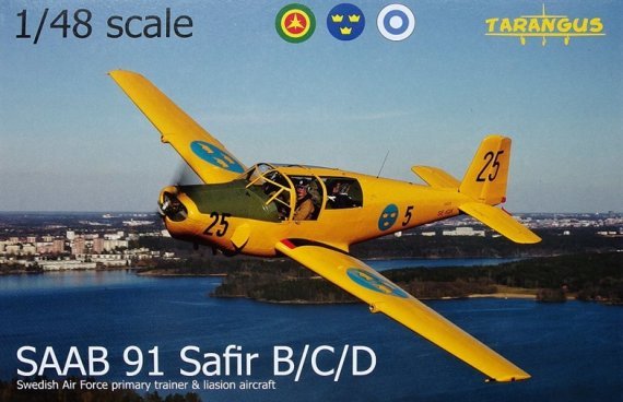 1/48 Saab 91 B/C/D Safir (Sweden,Finland,Ethiopia)