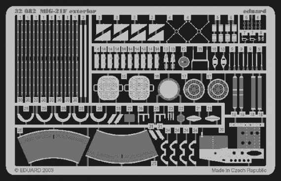 MiG-21F exterior  (TRU)