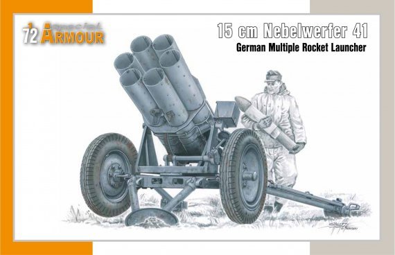 1/72 15cm Nebelwerfer 41 Multiple Rocket Launcher