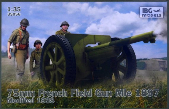 1/35 75mm French Field Gun Mle 1897-Modified 1938