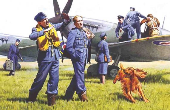 1/48 RAF Pilots and Ground Personnel 1939-1945