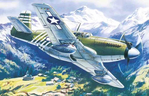1/48 North-American P-51A Mustang USAF