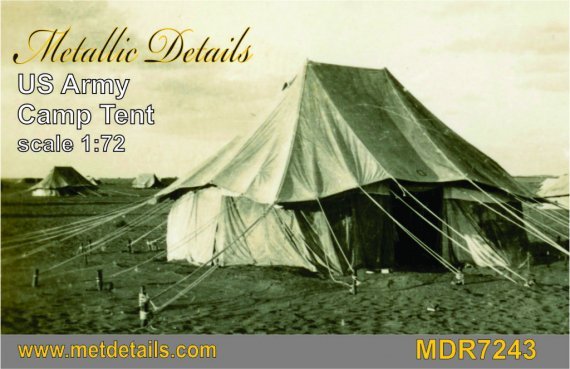 1/72 U.S. Army camp tent