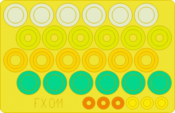 StuG.III Ausf.G  wheel masks  1/48  (TAM)
