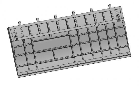 1/48 Boeing B-17F/B-17G Bomb Bay Doors for Hong Kong Models