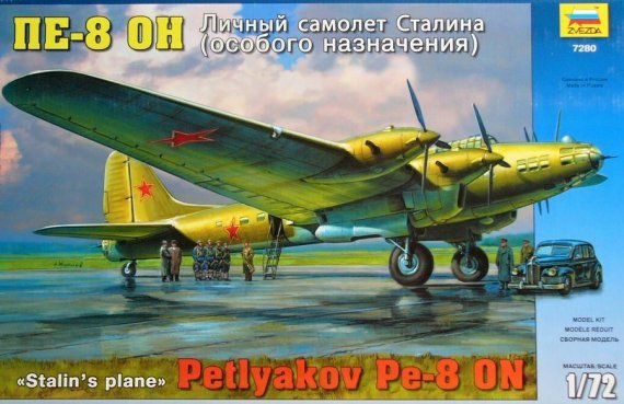 1/72 Pe-8 ON Stalin's Plane