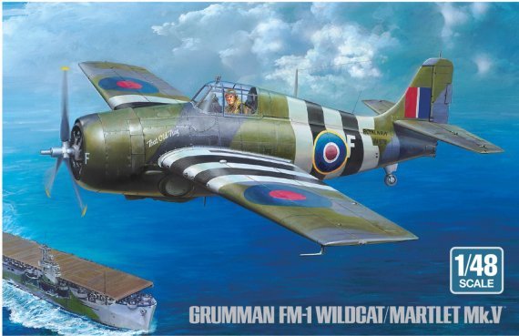 Grumman FM-1 Wildcat/Martlet Mk.V. 1/48
