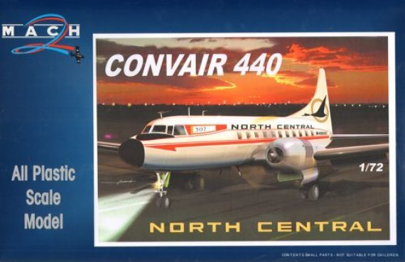 1/72 Convair 440 Decals North Central