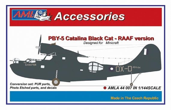 1/144 PBY-5 Catalina Black Cat Raaf version for Minicraft