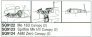Squadron Canopies Mitsubishi A6M Zero 1/72 Hasegawa x2
