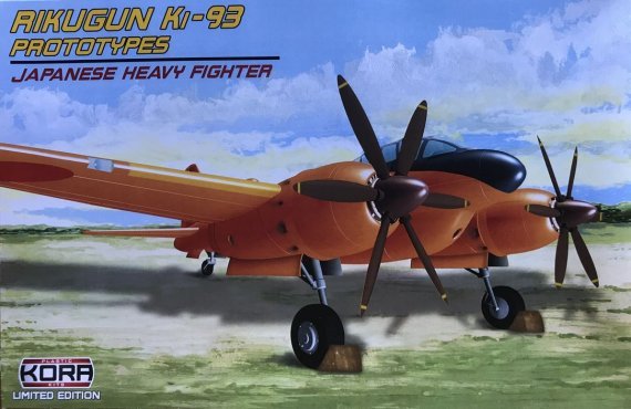 1/72 Rikugun K-93 Prototype Japanese Heavy Fighter