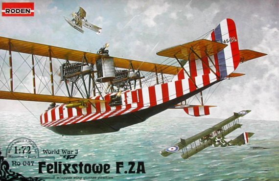 1/72 Felixstowe F.2A w/upper wing gunner position