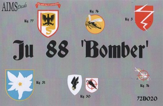 1/72 Junkers Ju-88 Bomber