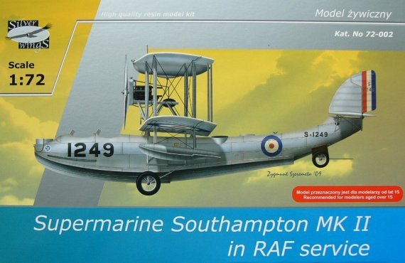 1/72 Supermarine Southampton Mk.II in RAF service