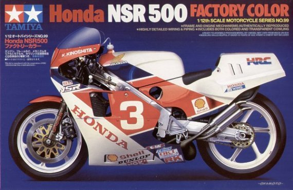 1/12 Honda NSR 500 Factory Color