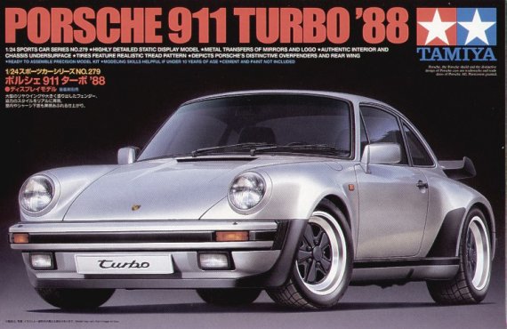 Tamiya 1/24 Porsche 911 Turbo 1988