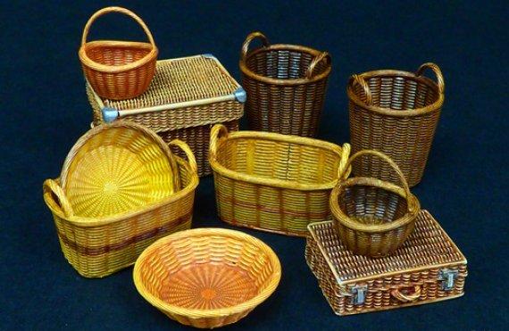 1/35 Wicker baskets big