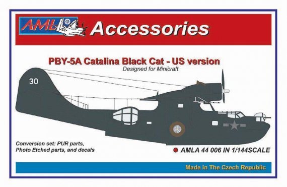 1/144 PBY-5A Catalina Black Cat US version for Minicraft
