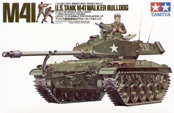 Tamiya M41 Walker Bulldog 1/35 Maquette Char