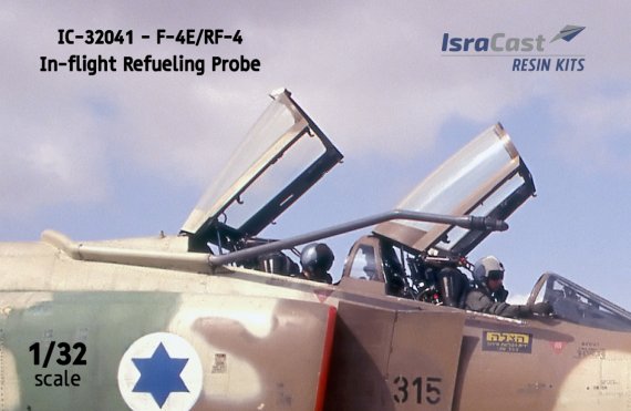 Isradecal Betankungssonde F-4E/RF-4E 1/32 Revell Tamiya