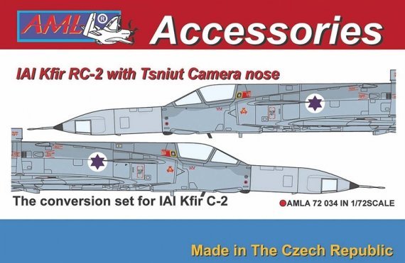 1/72 IAI Kfir RC-2 with Tsniut Camera nose