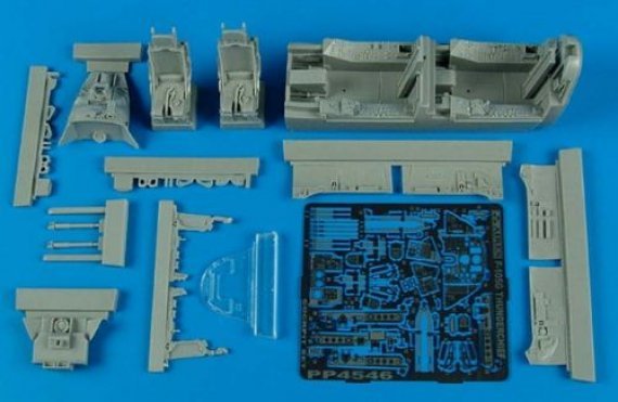 1/48 F-105G Thunderchief cockpit set (MONO)