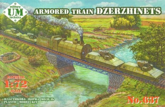 1/72 Armored train 'Dzerzhinets'
