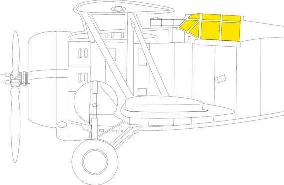 Mask 1/48 F3F-2 TFace