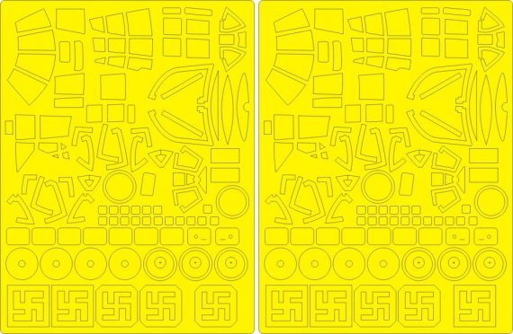 1/48 Mask He-111 Z-1 BASIC