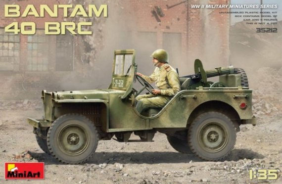 1/35 Bantam 40 BRC with 5 figures