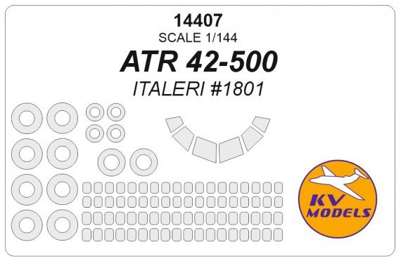 1/144 Atr 42-500 + wheels masks