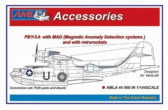 1/144 PBY-5A with Magnetic Anomaly Detection for Minicraft
