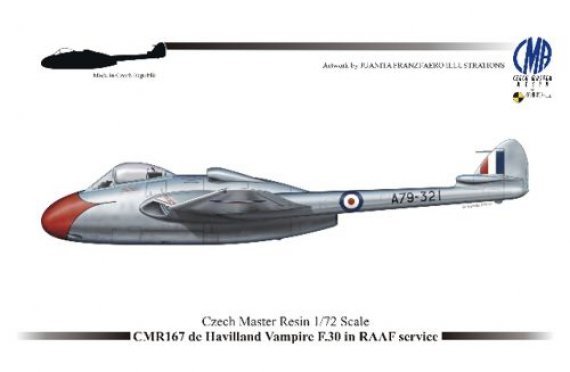 1/72 de Havilland F.30 in RAAF service