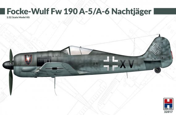 Hasegawa Fw-190A-5/A-6 Nachtj�ger 1/32 + Cartograf Decals