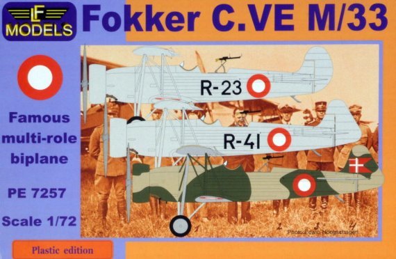 1/72 Fokker C.VE M/33