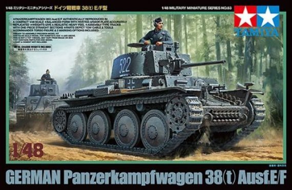 1/48 Panzer 38(T) Ausf.E/F