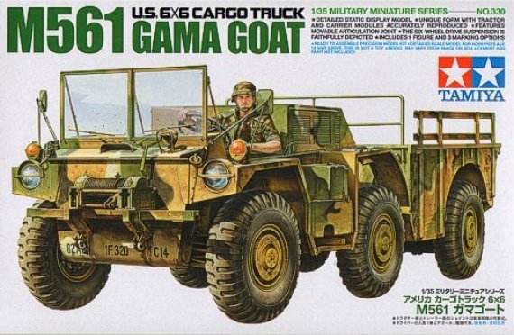 1/35 U.S. Cargo Truck 6X6 M561 Gama Goat