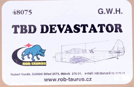 1/48 Vacu Canopy TBD Devastator