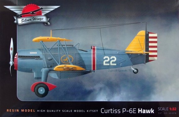 1/32 Curtiss P6-E Hawk (resin kit)
