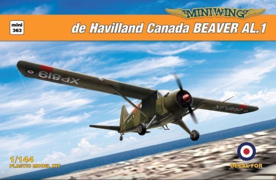 1/144 De Havilland Canada AL.1 Beaver British Army Air Corps