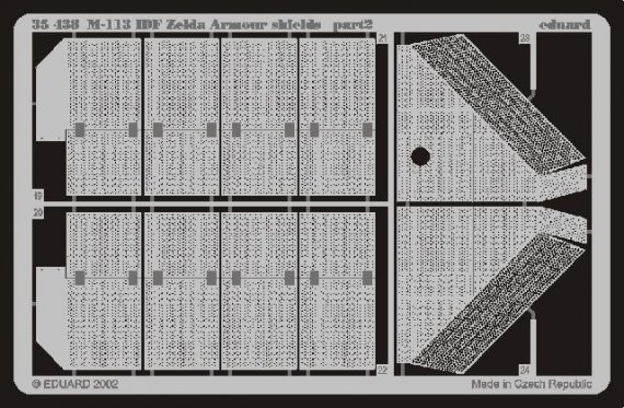 M-113 IDF Zelda armour shields  (ACA)