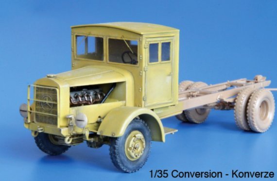 1/35 Einheits cabin for L4500 (Conv.set)