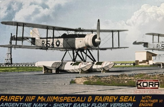 KORA MODEL Fairey IIIF Mk.IIIM Float Plane 1/72